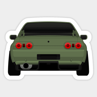 R32 rear Green Sticker